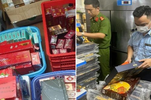 Hà Đông: hàng nghìn chiếc bánh nướng không nguồn gốc tại 'Siêu thị người Hoa'