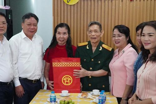 Lãnh đạo TP Hà Nội thăm hỏi các gia đình có công với cách mạng tại TPHCM