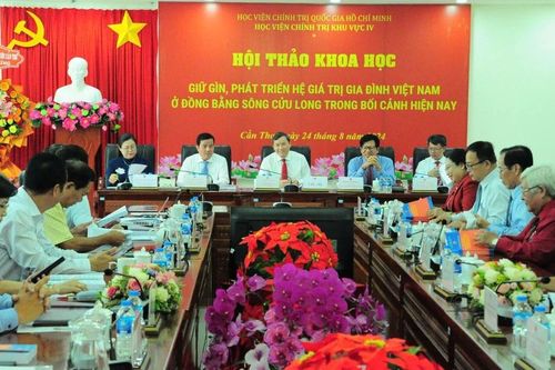 Giữ gìn, phát triển hệ giá trị gia đình Việt Nam ở ĐBSCL trong bối cảnh mới
