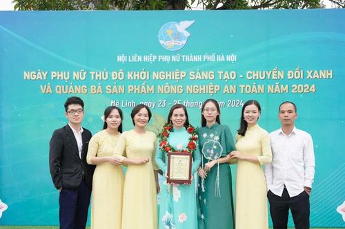 Tôn vinh ý tưởng sáng tạo và chuyển đổi xanh của phụ nữ Thủ đô