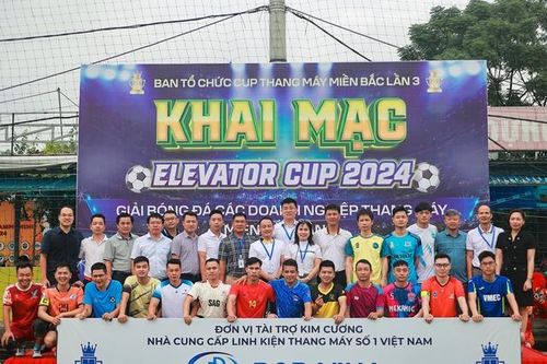 Khởi tranh giải bóng đá Elevator Cup 2024