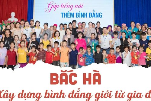 Bắc Hà xây dựng bình đẳng giới từ gia đình