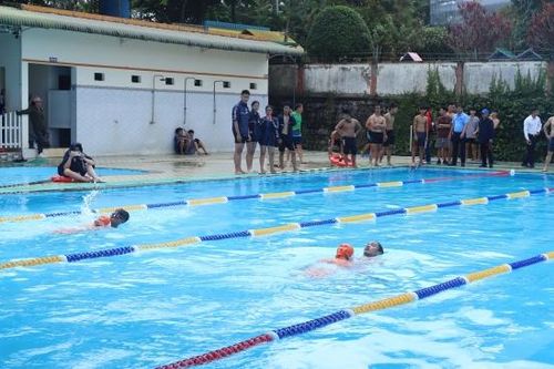 Gần 100 vận động viên tranh tài tại Hội thi cứu đuối tỉnh Lâm Đồng lần thứ II năm 2024