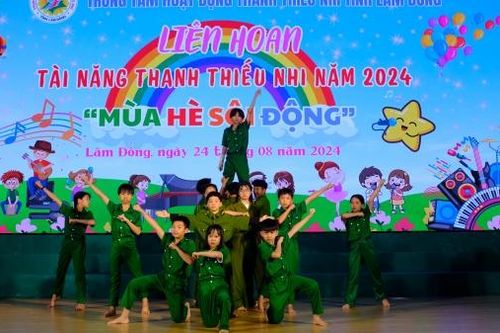 72 tiết mục tham gia Liên hoan tài năng thanh thiếu nhi