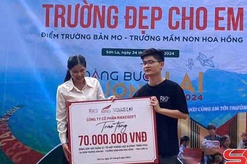 Khánh thành công trình 'Trường đẹp cho em'
