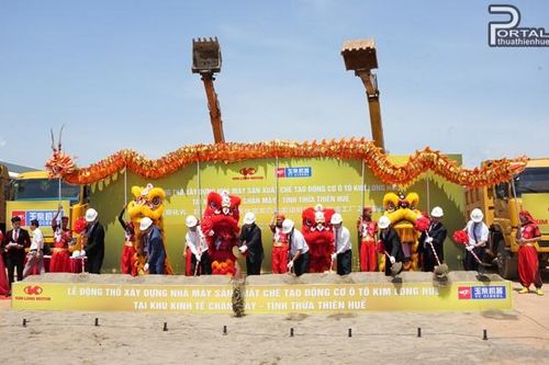 Thừa Thiên Huế khởi công nhà máy sản xuất động cơ ô tô quy mô 260 triệu USD