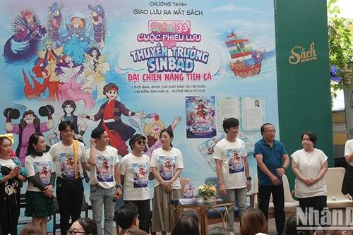 Ra mắt truyện tranh 'Cuộc phiêu lưu của thuyền trưởng Sinbad - Đại chiến nàng Tiên Cá'