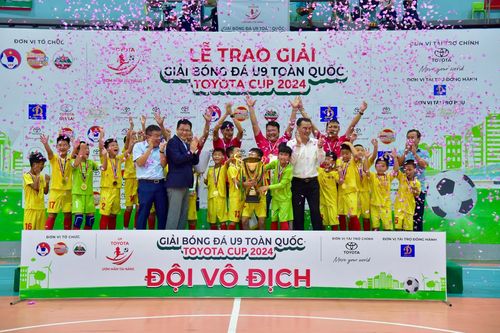 Gia Bảo Hải Dương đăng quang vô địch Giải U9 toàn quốc 2024