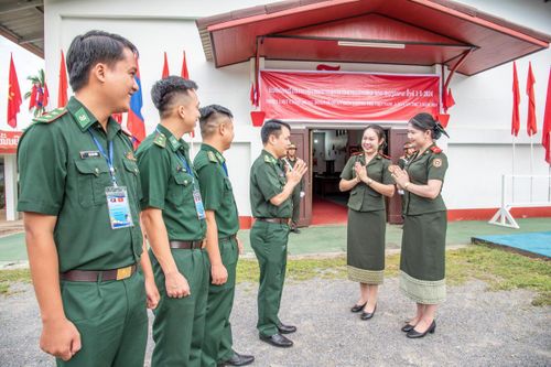 Giao lưu sĩ quan trẻ Biên phòng Việt Nam - Lào cụ thể hóa chủ trương, chính sách nhất quán của Đảng và Chính phủ hai nước