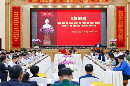 Lấy phát triển là nguồn lực để giữ vững an ninh, trật tự Tây Nguyên