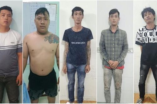 Gây thương tích cho người bán cá, 5 đối tượng bị tạm giữ