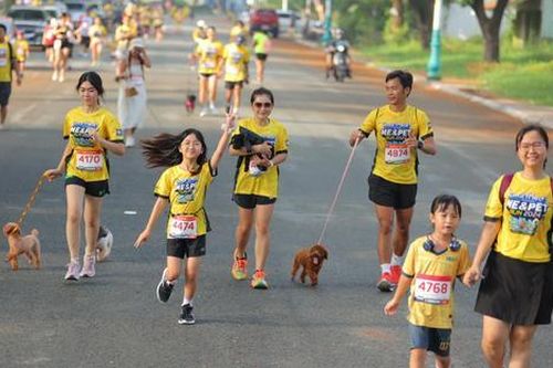 2000 người TPHCM tham gia giải chạy cùng thú cưng