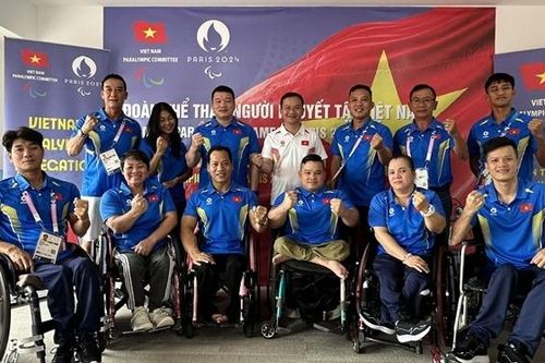 Vận động viên Việt Nam ổn định chỗ ở, tích cực tập luyện tại Paralympic Paris 2024