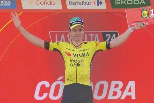 Wout Van Aert về nhất chặng 7 La Vuelta