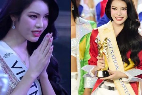 Tường San 'đạp đổ' kỷ lục của Hương Giang, giành cả loạt giải tại Hoa hậu Chuyển giới quốc tế