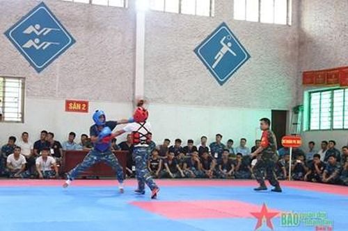 Quân chủng Phòng không-Không quân tổ chức hội thao võ chiến đấu tay không