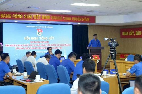 Trung ương Đoàn trao bằng khen cho 47 đơn vị tích cực hỗ trợ thi công đường dây 500kv mạch 3