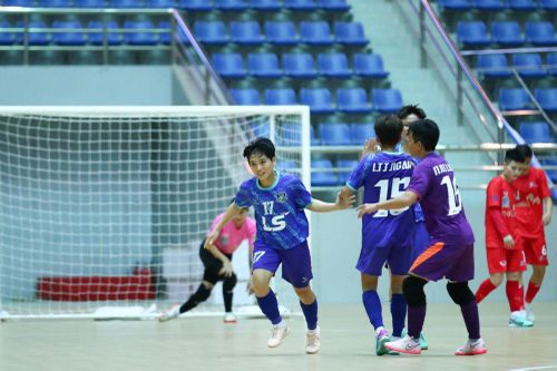 Thùy Trang lại tỏa sáng ở giải futsal nữ VĐQG 2024