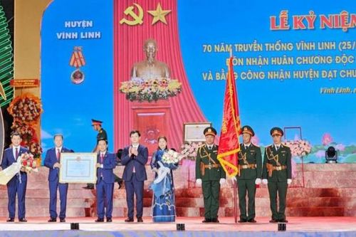 Quảng Trị: Tổ chức lễ kỷ niệm 70 năm truyền thống Vĩnh Linh