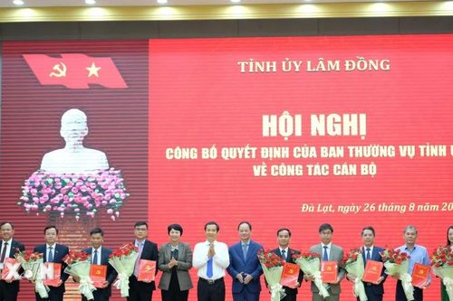 Lâm Đồng thực hiện luân chuyển, điều động nhiều cán bộ chủ chốt