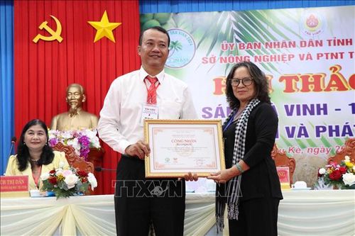 Quảng bá, đưa thương hiệu dừa sáp Trà Vinh vươn ra thế giới