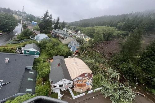 Lở đất chưa từng có tại Alaska (Mỹ) làm 1 người thiệt mạng