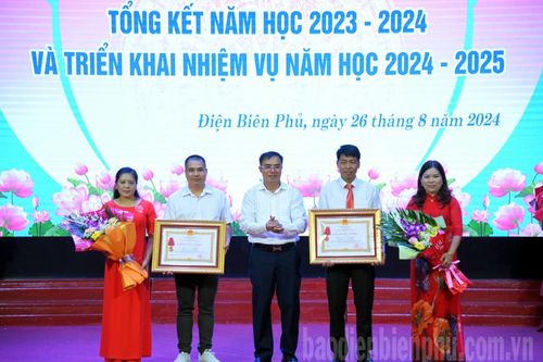 TP. Điện Biên Phủ triển khai nhiệm vụ năm học 2024 - 2025
