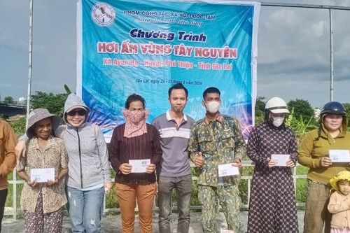 Trên 700 triệu đồng hỗ trợ người nghèo và học sinh khó khăn tại Gia Lai