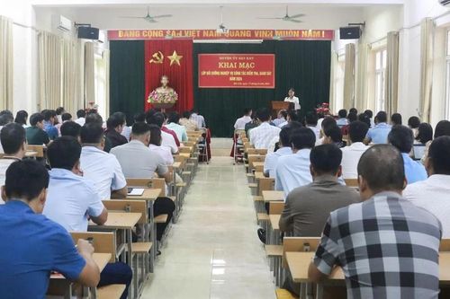 Bát Xát: Nâng cao nghiệp vụ công tác kiểm tra, giám sát năm 2024
