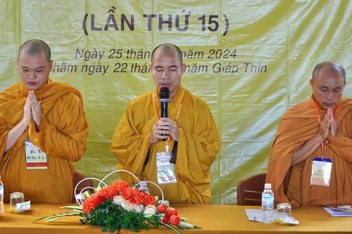 Bình Thuận: Ban Hoằng pháp GHPGVN H.Hàm Thuận Bắc với khóa tu 'Một ngày an lạc' lần thứ 15