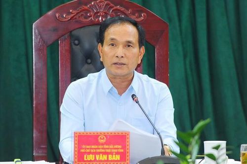 Ông Lưu Văn Bản được giao Quyền Chủ tịch Hải Dương