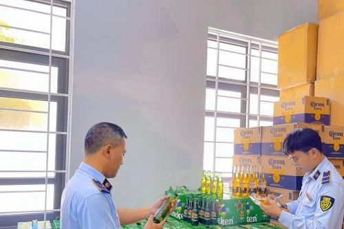 Thu giữ lượng lớn bia Heineken, Corona không có hóa đơn, chứng từ