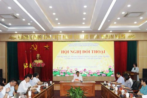 Hải Phòng: Đối thoại với doanh nghiệp trong Khu công nghiệp và Khu kinh tế Đình Vũ - Cát Hải
