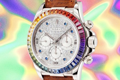 3,5 triệu USD cho đồng hồ Rolex 'cầu vồng' đầu tiên