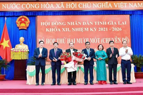 Ông Rah Lan Chung được bầu giữ chức Chủ tịch UBND tỉnh Gia Lai