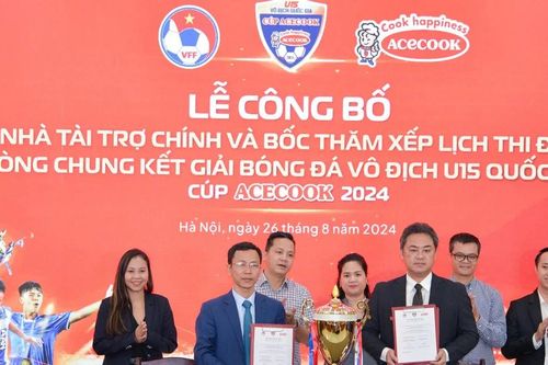 Công bố lịch thi đấu Vòng Chung kết giải vô địch U15 quốc gia