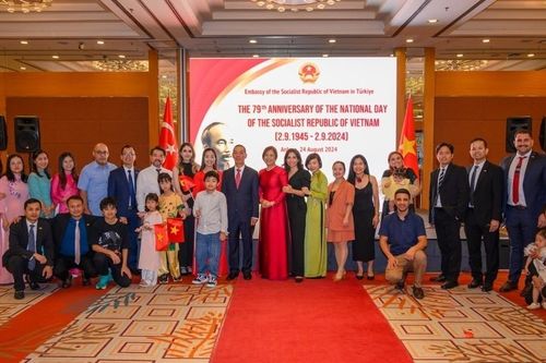 Đại sứ quán Việt Nam tại Thổ Nhĩ Kỳ tổ chức lễ kỷ niệm 79 năm Quốc khánh