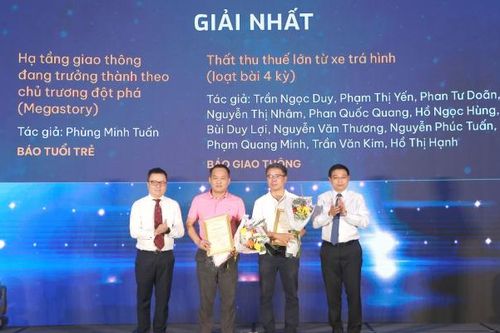 Trao Giải Báo chí viết về ngành Giao thông vận tải lần thứ V: 28 tác phẩm được vinh danh
