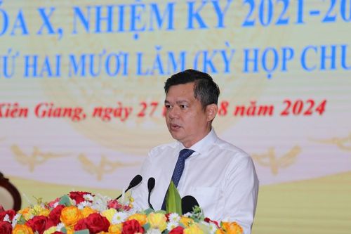 Ông Giang Thanh Khoa giữ chức Phó Chủ tịch UBND tỉnh Kiên Giang