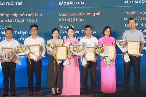Báo Tiền Phong đoạt giải Ba giải báo chí ngành giao thông vận tải
