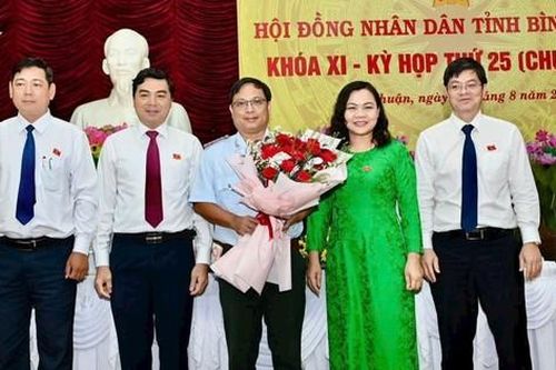 Chánh Thanh tra tỉnh được bầu làm Ủy viên UBND tỉnh Bình Thuận