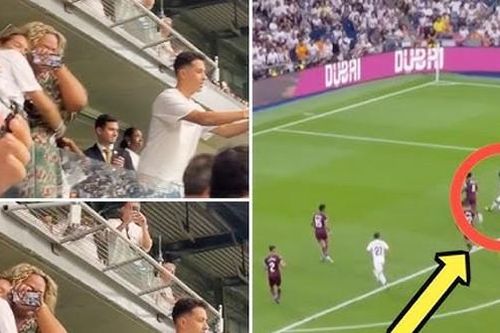 Mẹ Endrick bật khóc khi con trai ghi bàn đầu tiên cho Real Madrid
