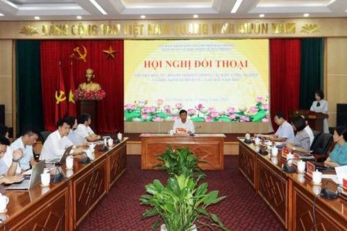 Hải Phòng đối thoại với DN trong khu công nghiệp, khu kinh tế để tháo gỡ khó khăn