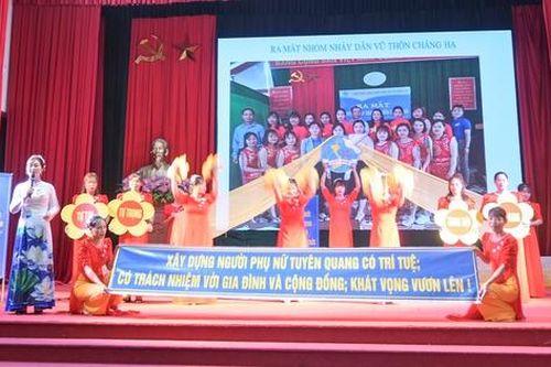 Tuyên Quang: 21 Chủ tịch, Phó Chủ tịch Hội LHPN cơ sở tham gia Hội thi Cán bộ Hội cơ sở giỏi