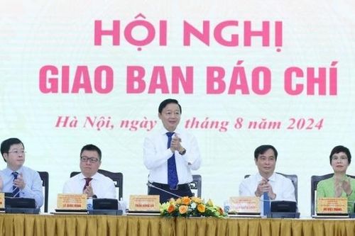 Phó Thủ tướng Trần Hồng Hà: Cơ quan báo chí cần đặt mục tiêu xây dựng thương hiệu vươn tầm quốc tế