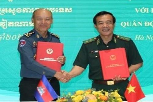 Việt Nam - Campuchia: Phát huy hiệu quả trong phối hợp quản lý, bảo vệ biên giới