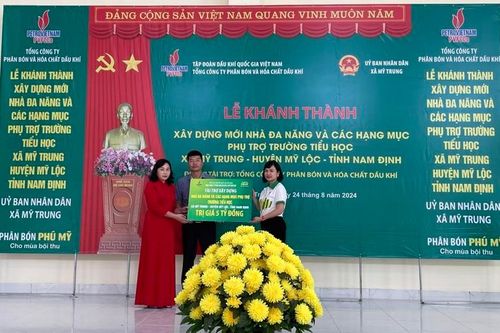Nhiều chương trình an sinh xã hội chào mừng Quốc Khánh từ PVFCCo