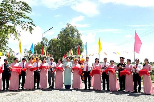 An Phú có thêm 1 cầu nông thôn được xây dựng từ nguồn xã hội hóa trên 3,7 tỷ đồng