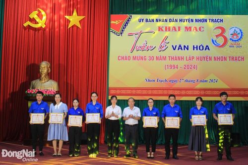 Khai mạc Tuần lễ Văn hóa huyện Nhơn Trạch