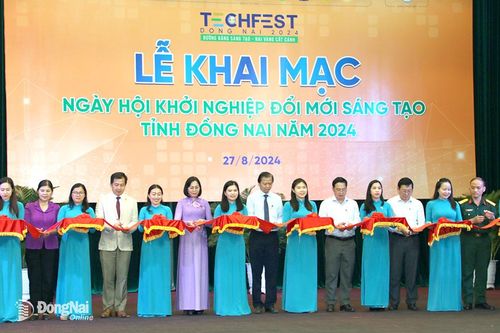 Khai mạc Ngày hội khởi nghiệp đổi mới sáng tạo tỉnh Đồng Nai
